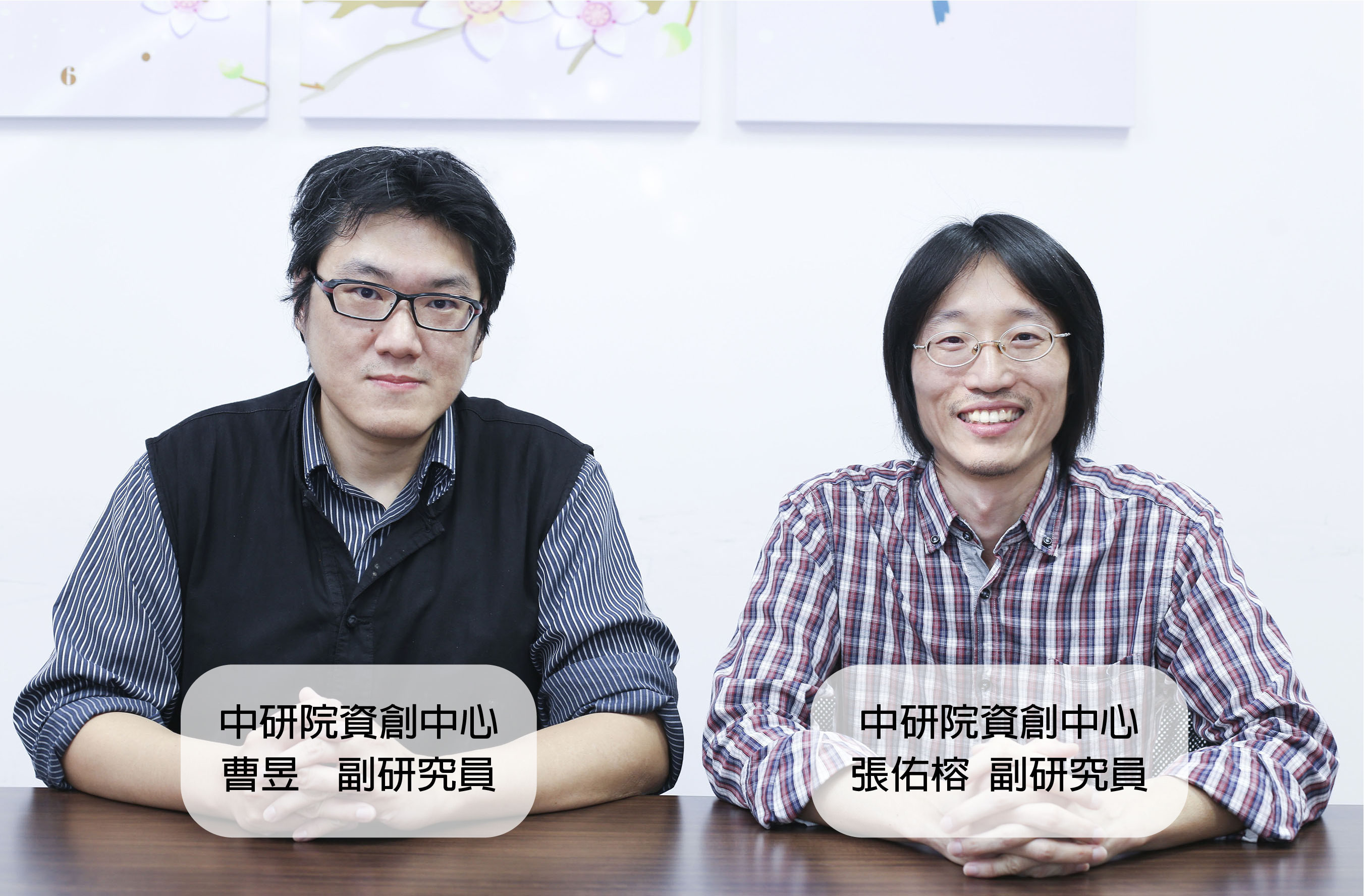 擅長「語音處理」的曹昱、專精「無線通訊」的張佑榕,兩者的研究融合一起,加上團隊成員協力,變成有助於人的「智慧聽」 APP。圖│研之有物